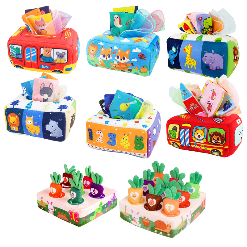 Kids Educational Box - Gioco Montessori Raccolta delle Carote, Giocattolo