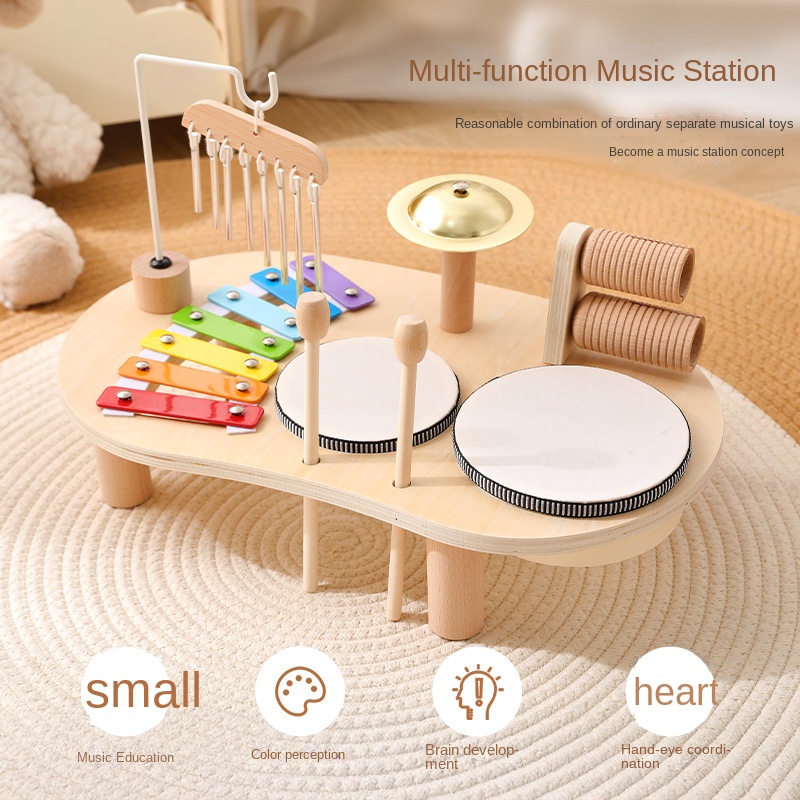 Kids Educational Box - Giocattolo Educativo per Bambini LazyChild, Carillon