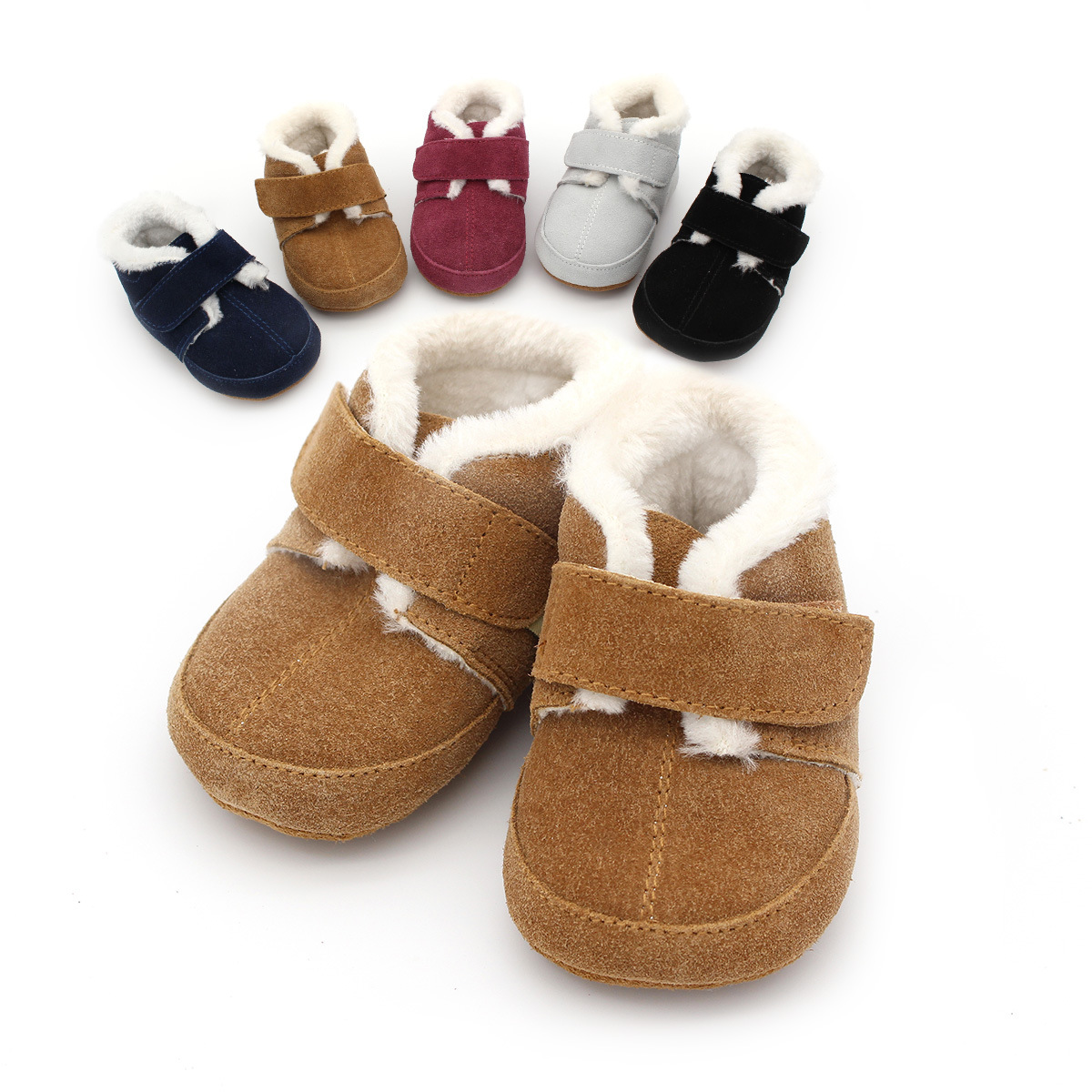 Kids Education Steps - Stivali pelosi per bambini Scarpe invernali