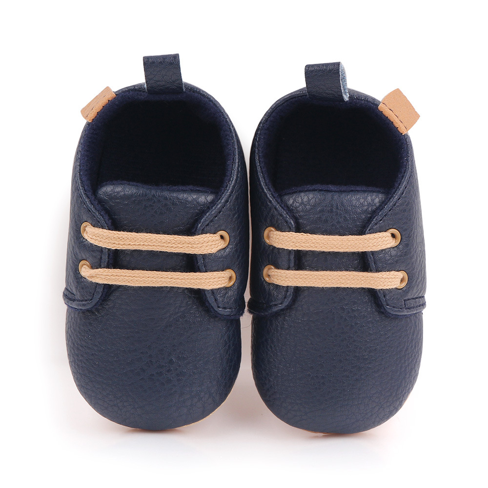 Kids Education Steps - Scarpine in Pelle Casual per Neonati,