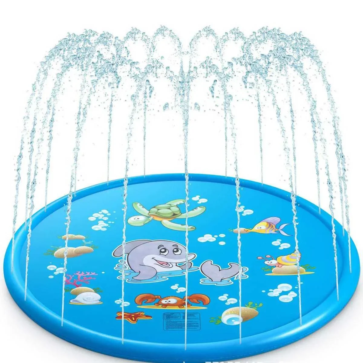Kids Education Rug - Piscina Gonfiabile Rotonda per Bambini 100/170cm,
