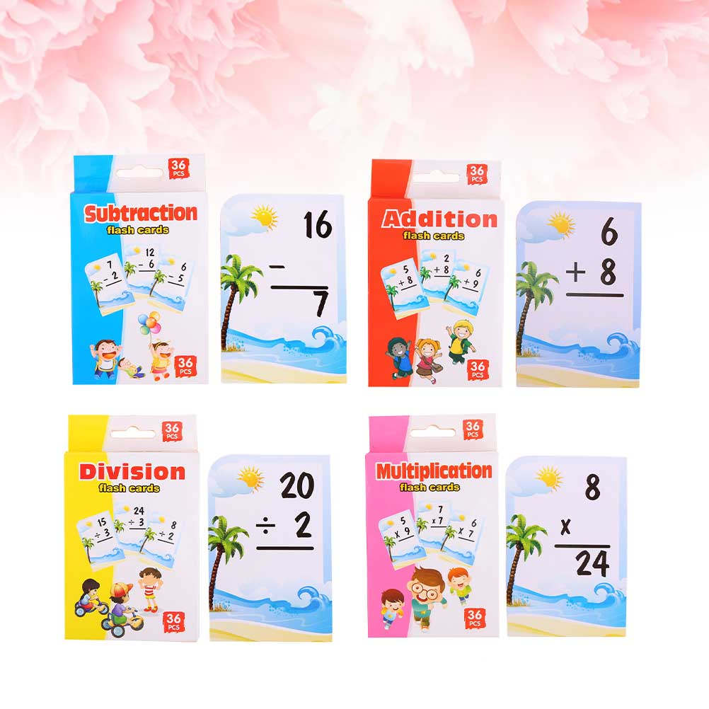 Game Educational For Kids Free - 4 scatole di carte didattiche per