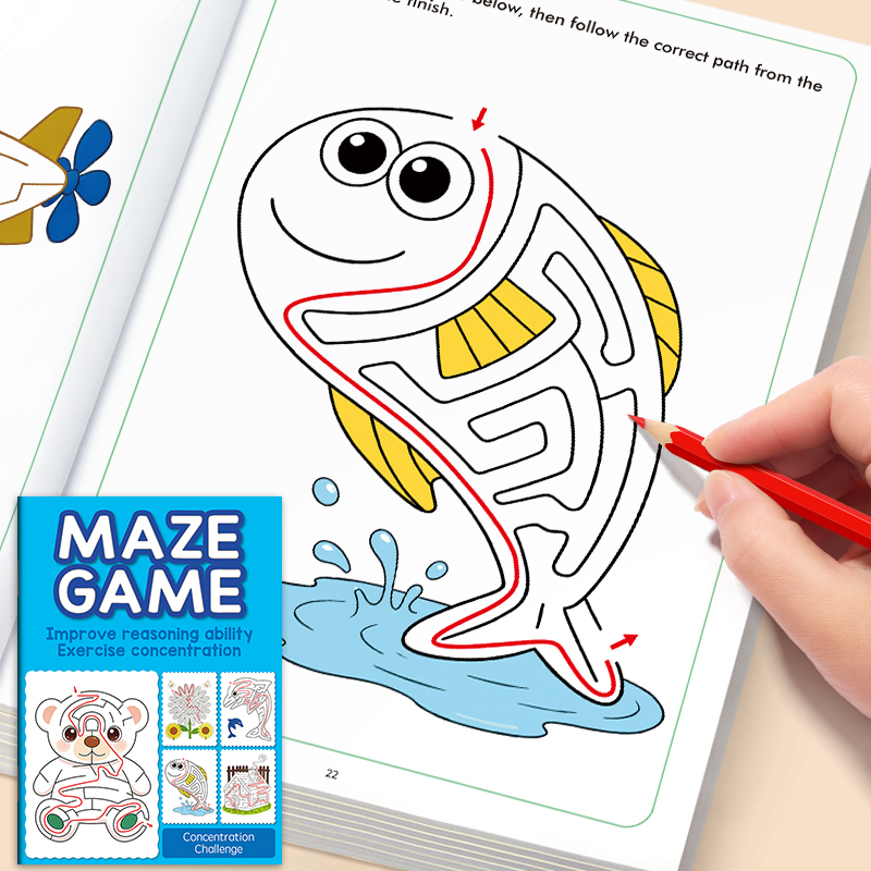 Kids Definition Of Education - Libro da disegno Maze Fun per