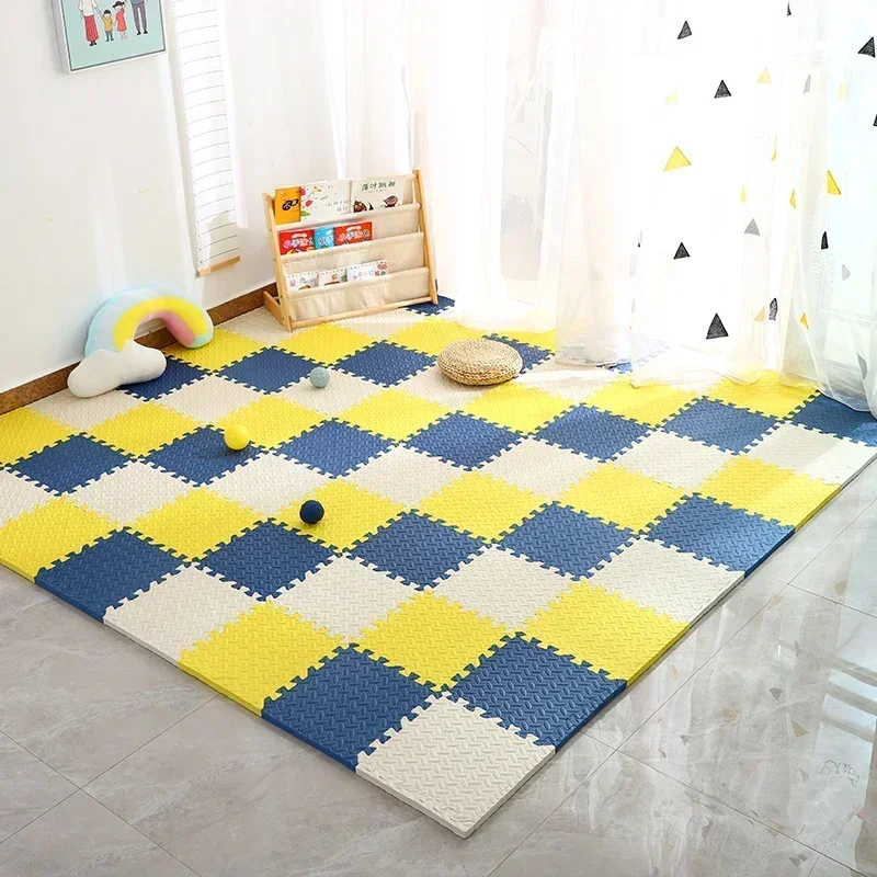 Kids Education Rug - 12Pcs antiscivolo Baby Puzzle Floor tappeto