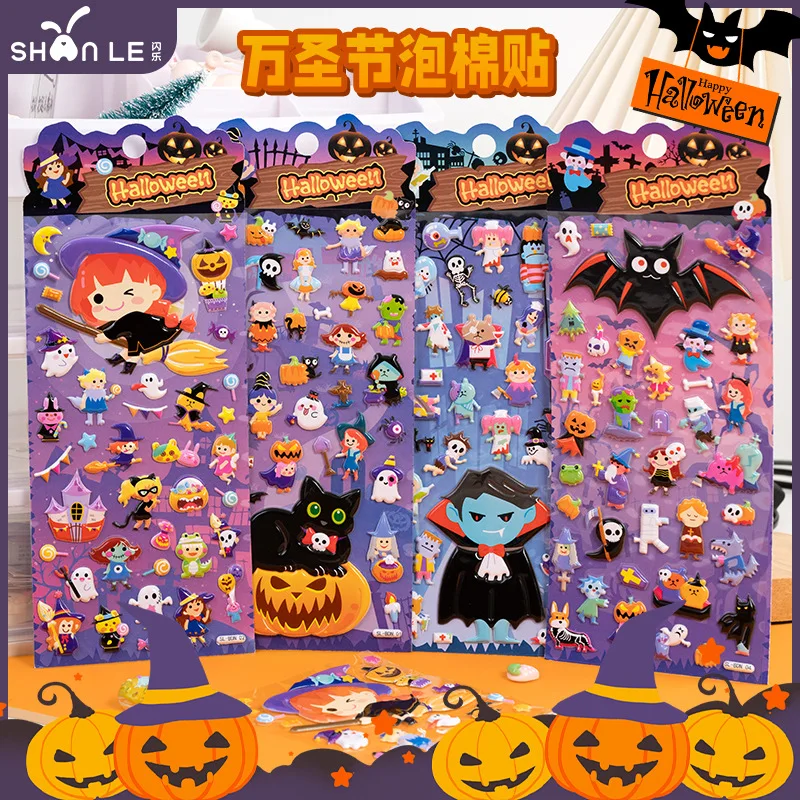 Adesivi 3D Kawaii di Halloween - Kids Education Tablets recensione e prezzo