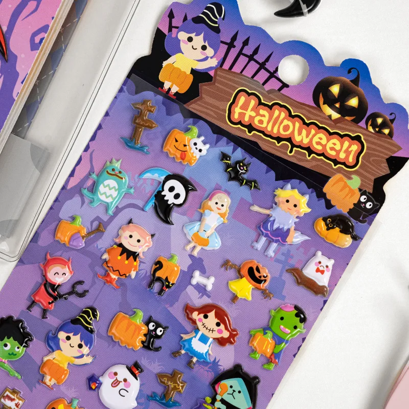 Adesivi 3D Kawaii di Halloween - Kids Education Tablets recensione e prezzo