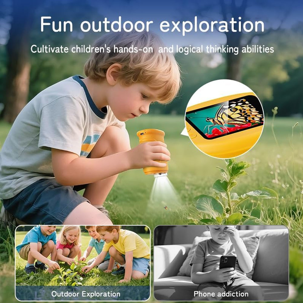 Microscopio Tascabile 1000X pe - Kids Definition Of Education recensione e prezzo