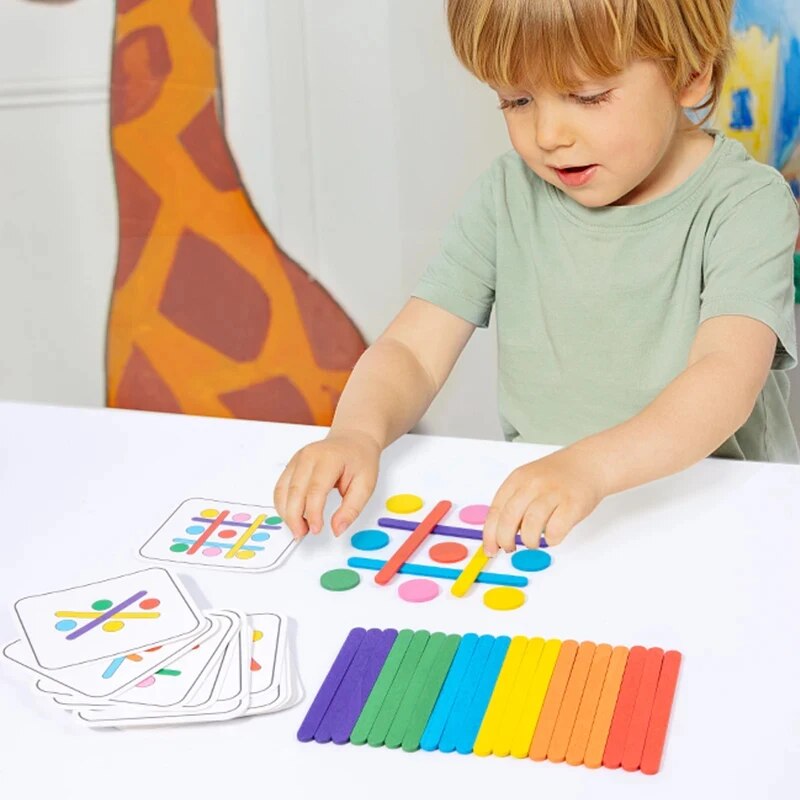 Bambini Arcobaleno Stick Pensi - Kids Educational Box recensione e prezzo