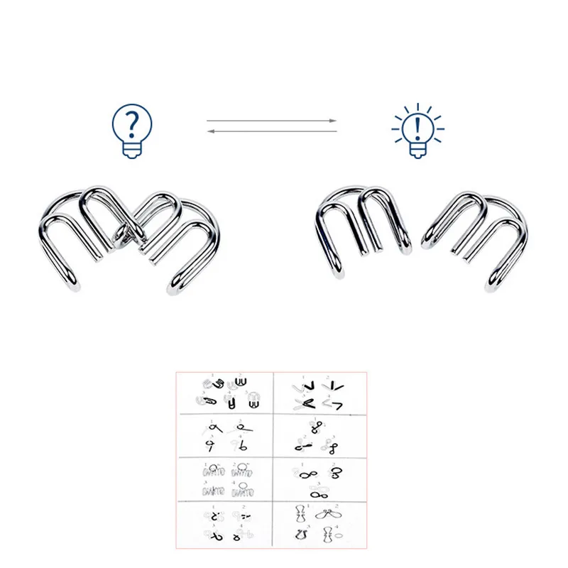 8 pz/set metallo Montessori Wi - Game Educational For Kids Free recensione e prezzo