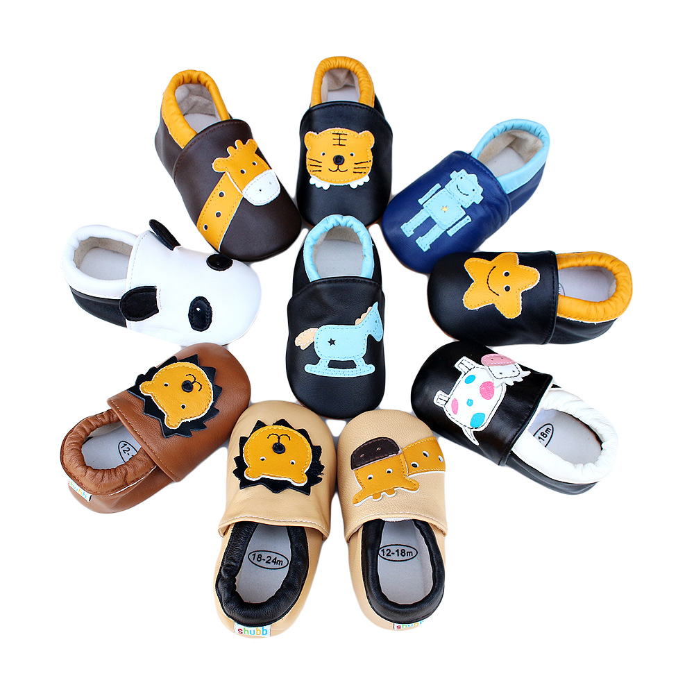 Scarpe da culla casual in pell - Kids Education Steps recensione e prezzo