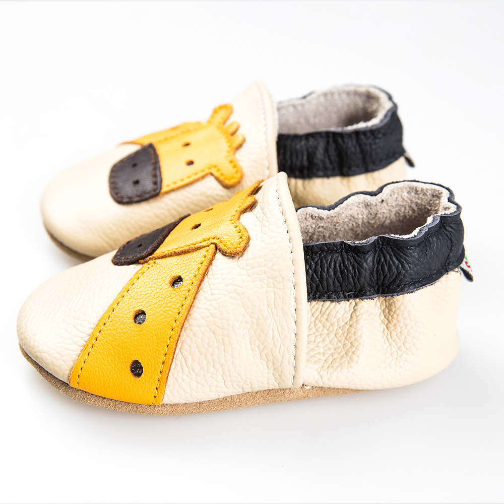 Scarpe da culla casual in pell - Kids Education Steps recensione e prezzo