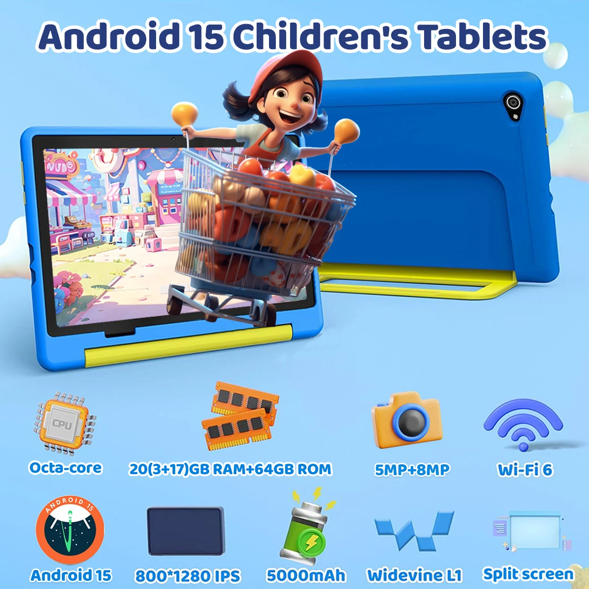 Tablet per bambini Tablet Andr - Kids Education Tablets recensione e prezzo