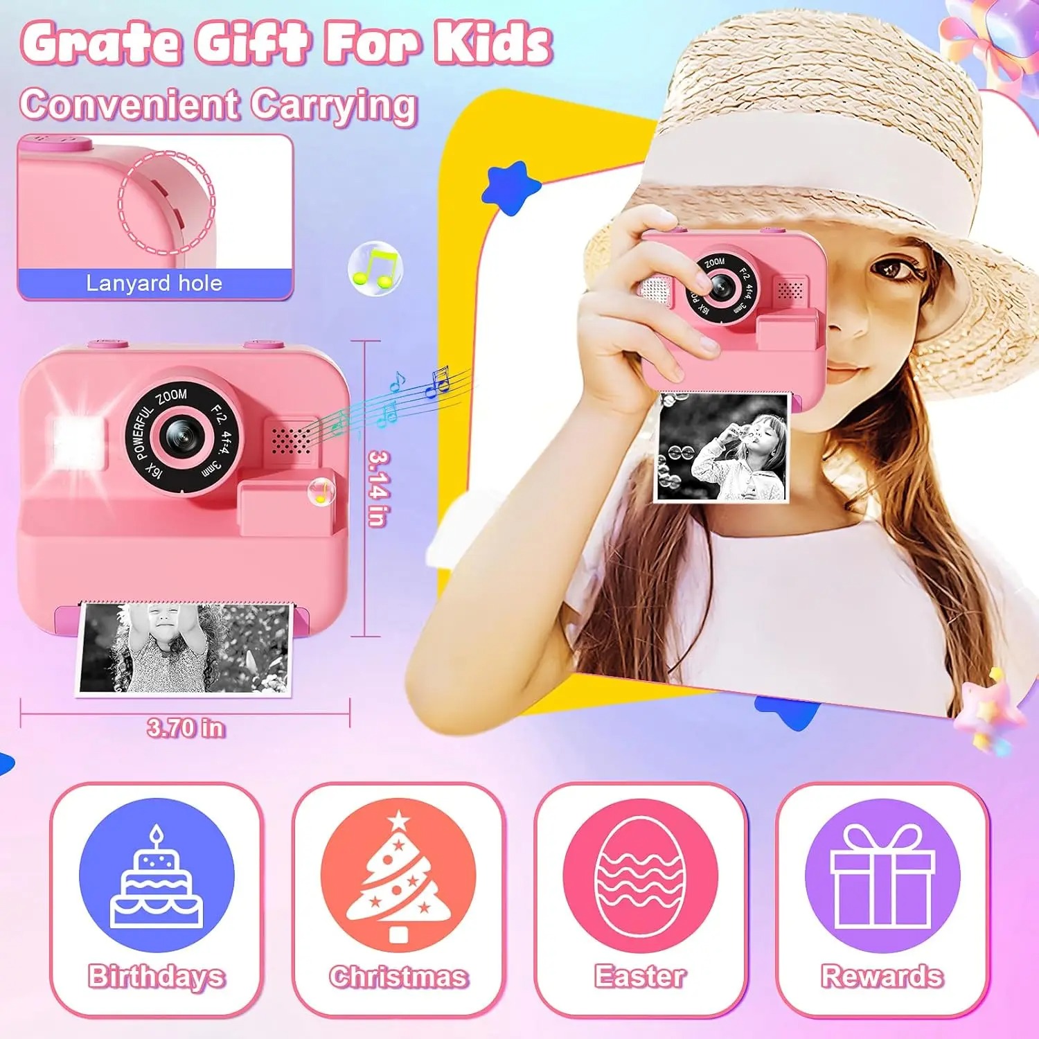 newInstant Print Camera con sc - Japanese Kids Education recensione e prezzo