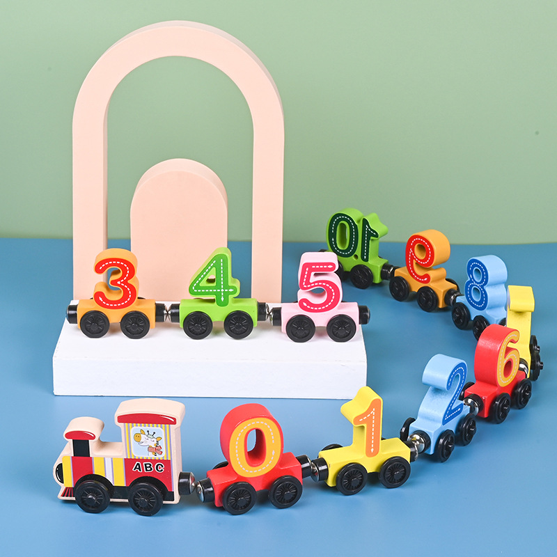 Giocattolo del treno in legno  - Kids Educational Box recensione e prezzo